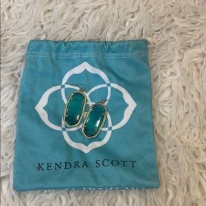 Kendra Scott Green Elle Earring